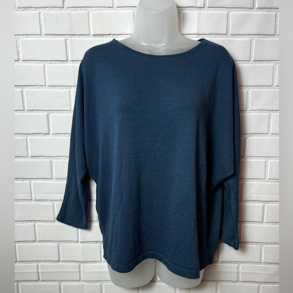RACHEL ZOE women raglan blue sweater/size XL - Picture 1 of 7